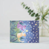 Carte Postale Starry Night Cats (Debout devant)