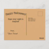 Carte postale Starry Night Halloween (Dos)