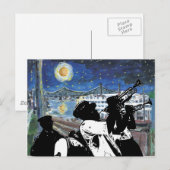 Carte Postale Starry Night Mississippi Queen (Devant / Derrière)