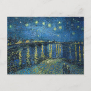 Carte Postale Starry Night Over the Rhone (1888) Vincent van Gog