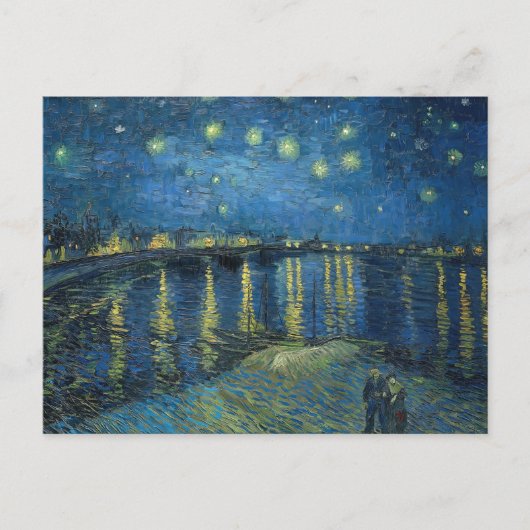 Carte Postale Starry Night Over the Rhone (1888) Vincent van Gog (Devant)