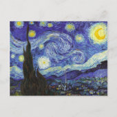 Carte Postale Starry Night Van Gogh Art (Devant)