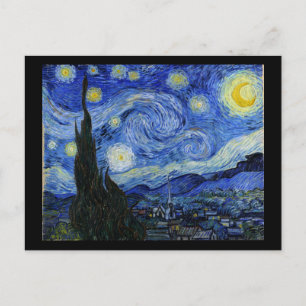 Carte Postale Starry Night Van Gogh Art