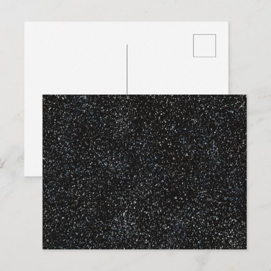 Carte Postale Starry Sky : Art spatial (Devant / Derrière)