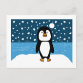 Carte postale Starry Starry Penguin Holiday (Devant)