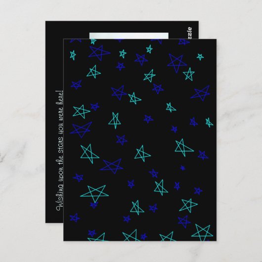 Carte postale Stars (Devant / Derrière)