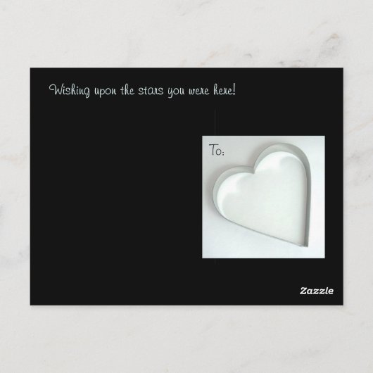 Carte postale Stars (Dos)