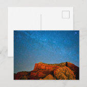Carte Postale Stars et Red Rock (Devant / Derrière)