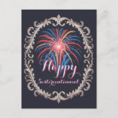 Carte Postale Stars Over the City • 1776–2026 Reception Invite (Devant)