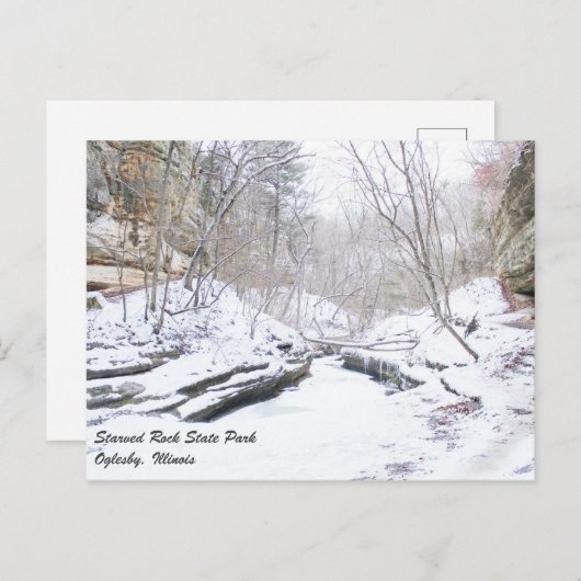 Carte postale Started Rock State Park (Devant / Derrière)