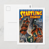 Carte Postale Startling Stories (juillet 1940) (Devant / Derrière)