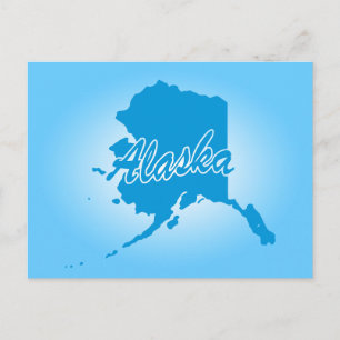 Carte postale State Alaska