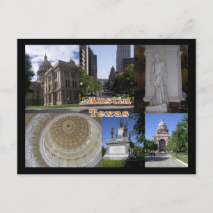 Carte Postale State Capitol Building, Austin Texas