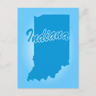 Carte postale State Indiana