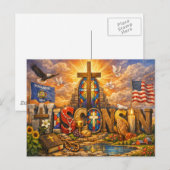 Carte Postale State of Grace Spiritual Postcard  (Devant / Derrière)