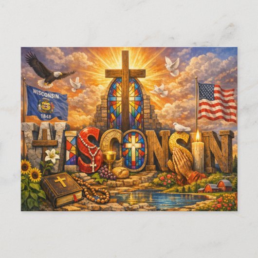 Carte Postale State of Grace Spiritual Postcard  (Devant)