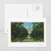 Carte Postale State Park Vue sur l'immeuble State Capitol (Devant / Derrière)