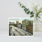 Carte Postale State St, Albany, NY Vintage (Debout devant)