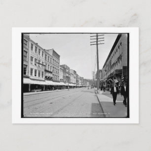 Carte Postale State Street, Ithaca, New York Vintage