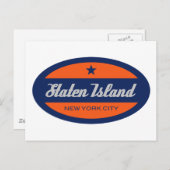 Carte Postale *Staten Island (Devant / Derrière)