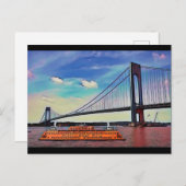 Carte postale Staten Island (Devant / Derrière)