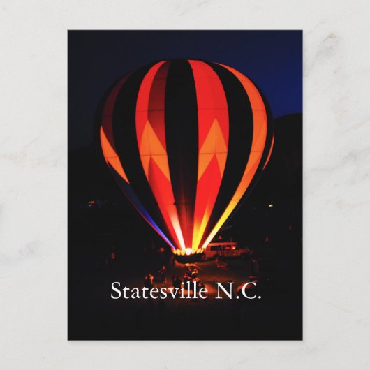 Carte Postale Statesville N.C. (Devant)