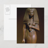 Carte Postale Statette des Tuya, chef du harem de Min, N (Devant / Derrière)