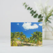 Carte Postale Station balnéaire tropicale, Belize (Debout devant)