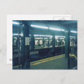 Carte Postale Station de métro (Devant / Derrière)