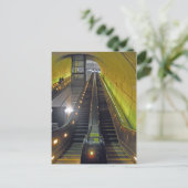 Carte Postale Station de métro Rossyln Escalators Arlington VA (Debout devant)