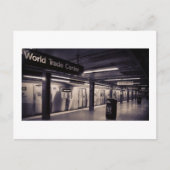 Carte Postale Station de métro World Trade Centre - NYC (Devant)