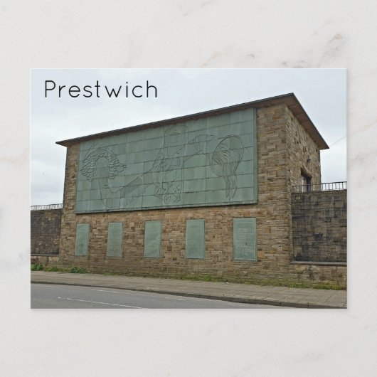 Carte Postale Station de pompage du réservoir Heaton Park (Devant)