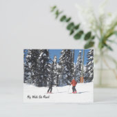 Carte Postale Station de ski Big White (Debout devant)