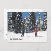 Carte Postale Station de ski Big White (Devant / Derrière)