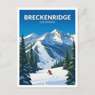 Carte Postale Station de ski de Breckenridge Colorado