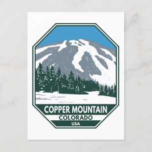 Carte Postale Station de ski de Copper Mountain Colorado