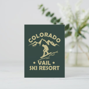 Carte Postale Station de ski de Vail Colorado