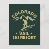 Carte Postale Station de ski de Vail Colorado (Devant)