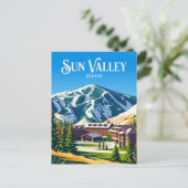 Carte Postale Station de Sun Valley USA (Debout devant)
