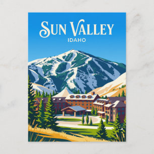 Carte Postale Station de Sun Valley USA