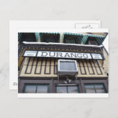 Carte Postale Station de train à Durango, le Colorado (Devant / Derrière)