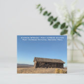 Carte Postale Station d'Express de Simpson Springs Pony (Debout devant)