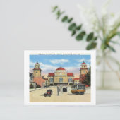 Carte Postale Station et métro, Birmingham, Alabama Vintage (Debout devant)