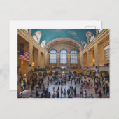 Carte Postale Station Grand Central / Couleur complète (NYC) (Devant / Derrière)