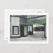 Carte Postale Station Lackawanna, Hoboken, New Jersey Vintage (Devant / Derrière)