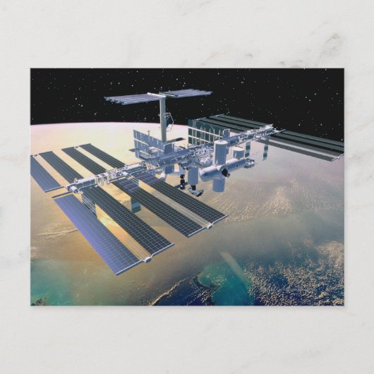 Carte Postale Station spatiale en Orbit 4 (Devant)