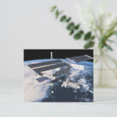 Carte Postale Station spatiale en Orbit 9 (Debout devant)