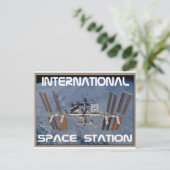 Carte Postale Station spatiale internationale (Debout devant)
