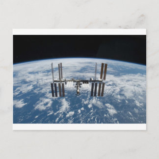 Carte Postale Station spatiale internationale — vue d'Atlantis