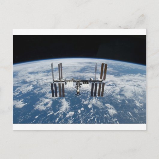 Carte Postale Station spatiale internationale — vue d'Atlantis (Devant)